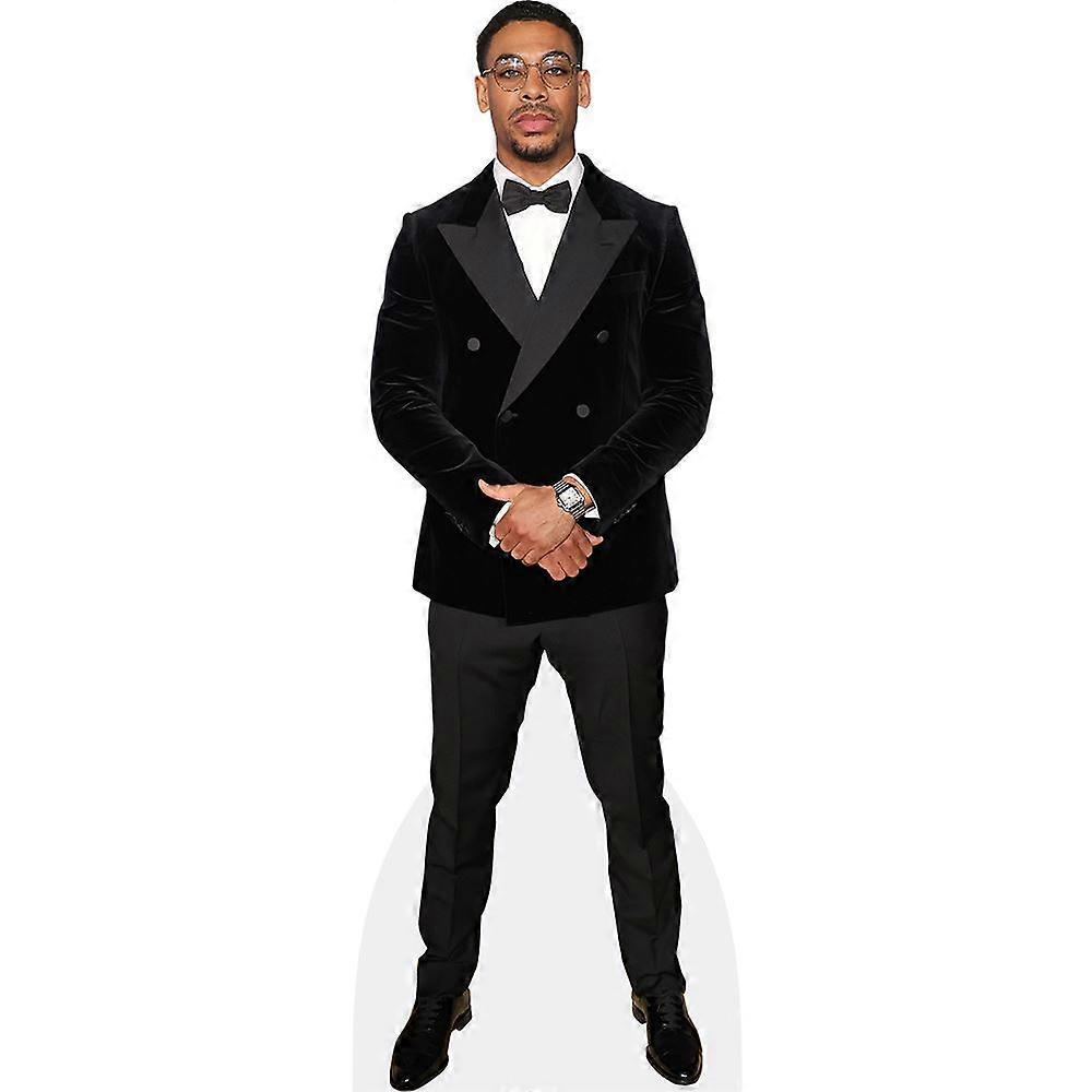 Aaron Pierre (Bow Tie) Cardboard Cutout (lifesize OR mini size). Standee. Stand Up.