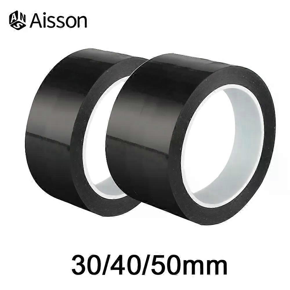Fsw Width 30/40/50/100/150mm Length 50M Black Film Tape High Temperature Resistant Waterproof Shading Tape