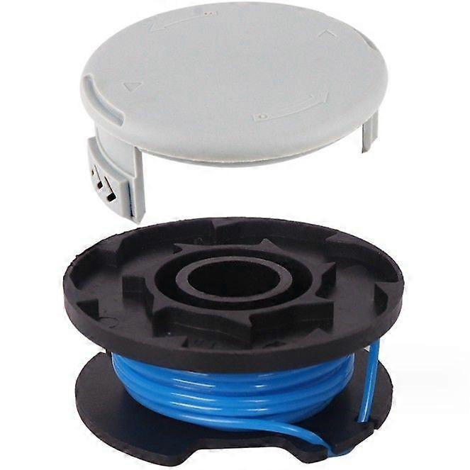 Trimmer Strimmer Spool & Line Compatible With Ryobi Trimmer, 6 Pack Autofeed Strimmer Trimmer Replacement Reflex Wire For Ryobi 18v 24v 40v Cordless T