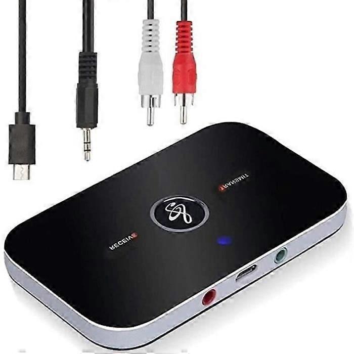 Bluetooth Adapter ReceiverOzvavzk Bluetooth Transmitter Receiver 50 Bluetooth Audio Transmitter Receiver 2 in 1 with Output Au