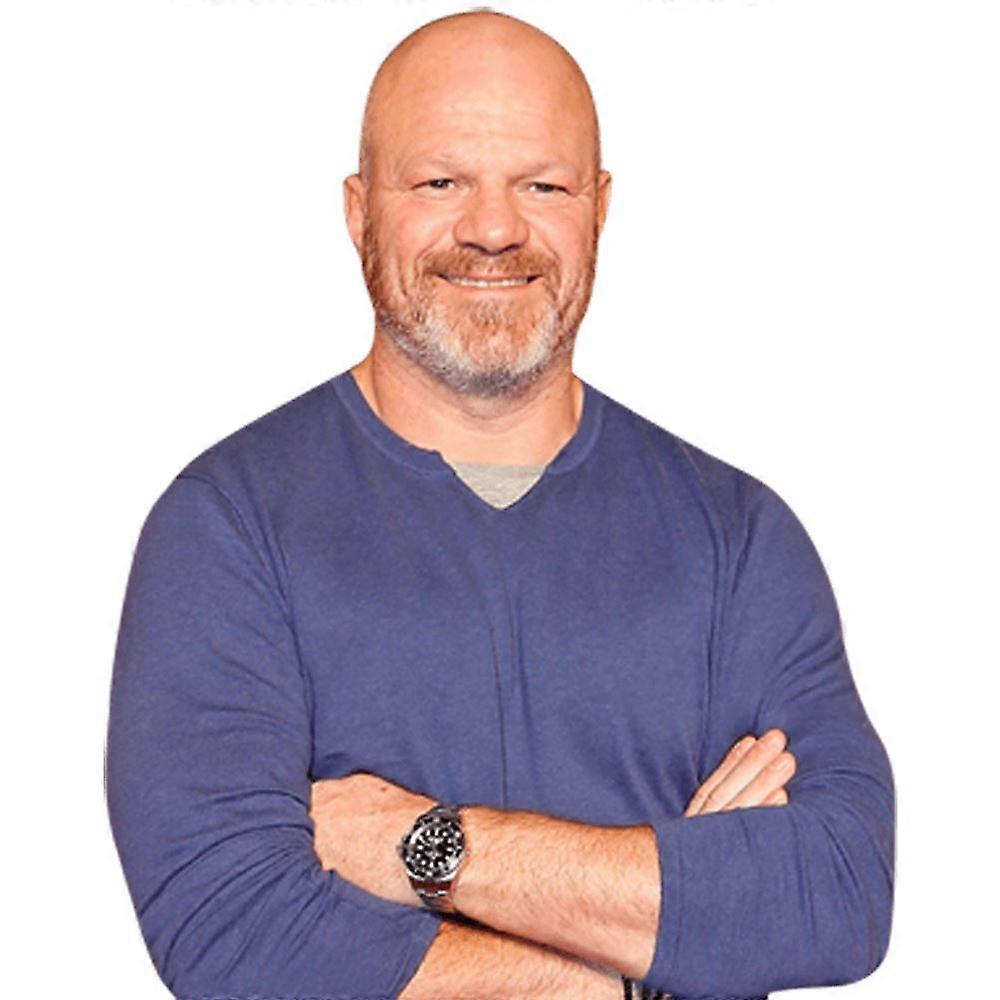 Philippe Etchebest (Blå Tröja) Halvkropps Buddy Cutout