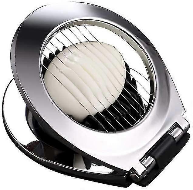 Stainless Steel Egg Slicer For Eggs And Eggs With 2 In 1 Durable Metal Slices
