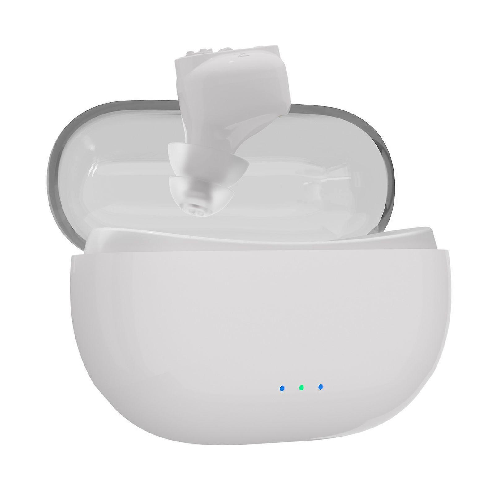 Hearing Aids for Seniors Rechargeable Hearing Amplifier with Portable Charging Case Sound Amplifier Noise Reduction Adjustable Volume 15-hour Battery