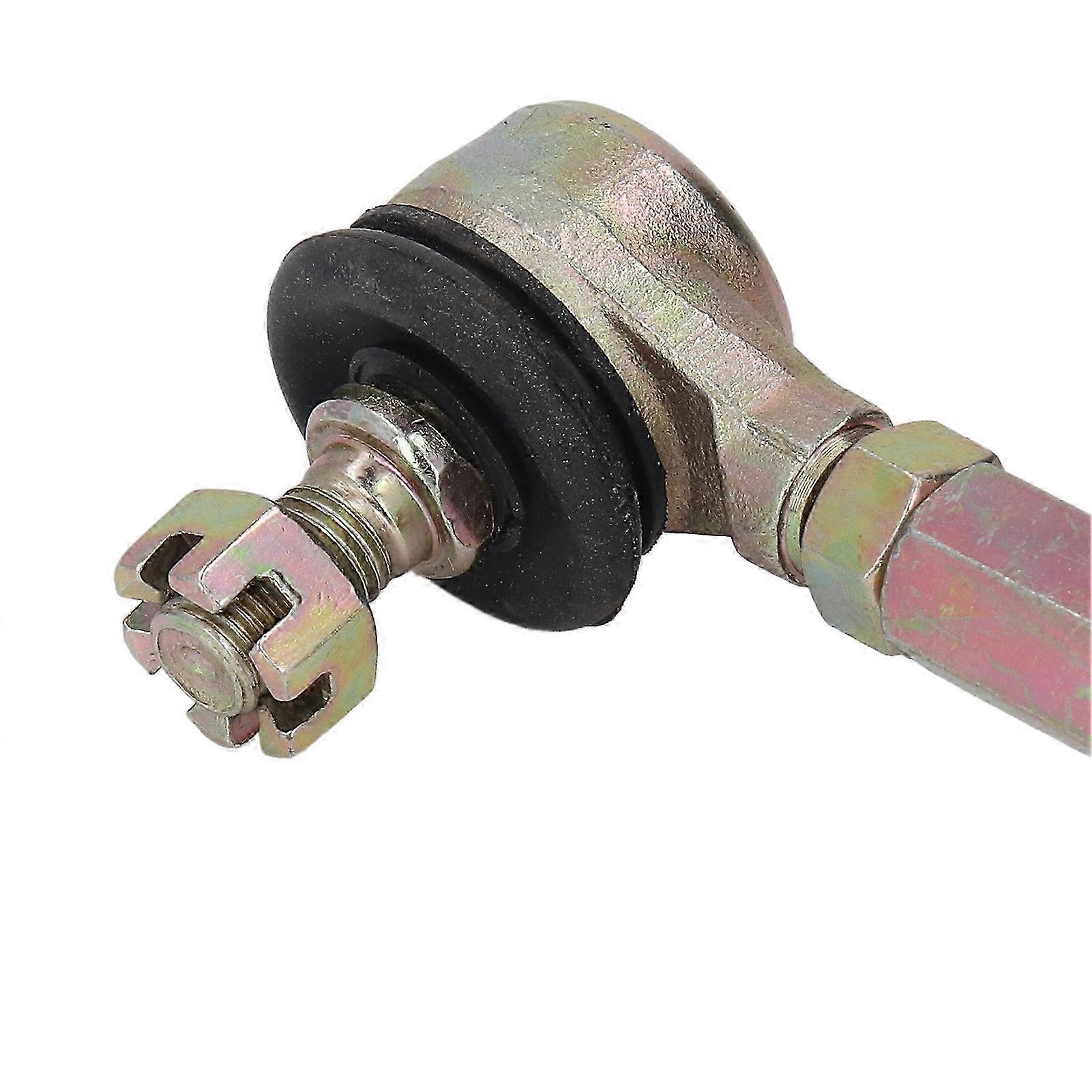 2 Pcs Steel Alloy Tie Rod Ball Joint Set with M10 10mm Thread for ATVs ...