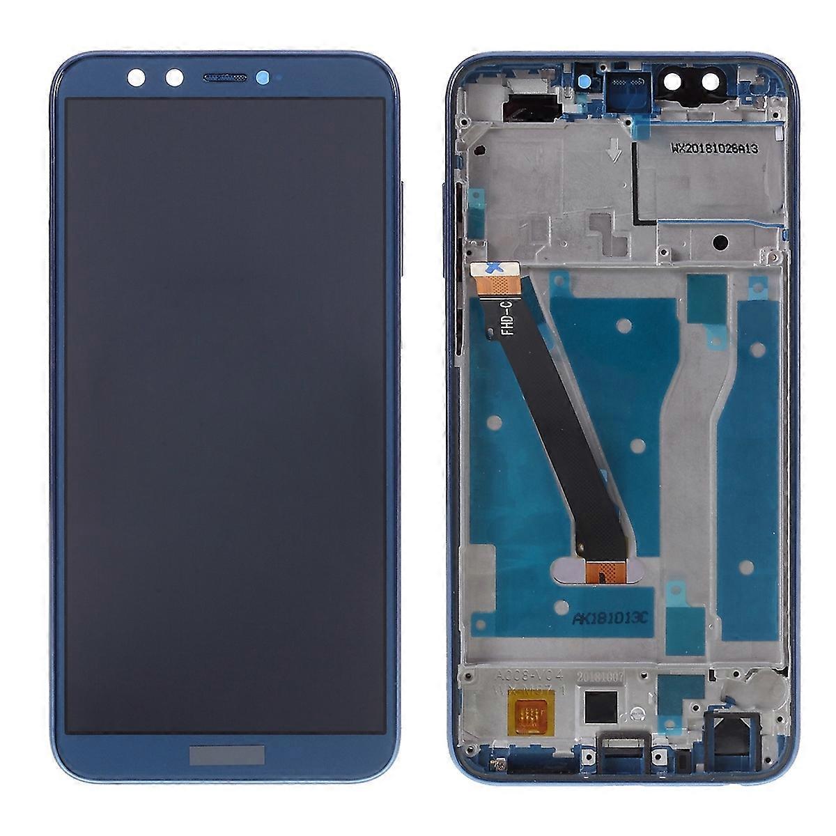 LCD Screen and Digitizer Assembly+Frame Replacement for Huawei Honor 9 Lite-Blue