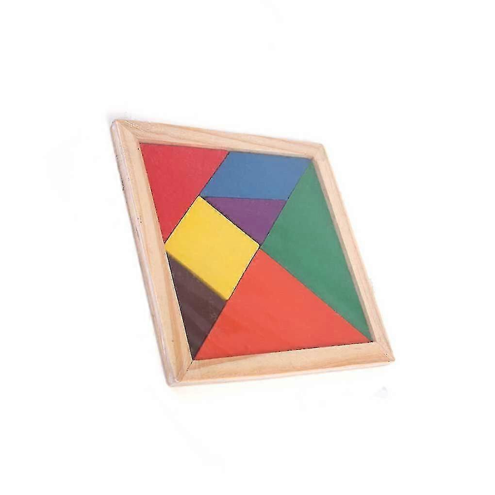Developmental Tangram Puzzle Toy Multi-shaped Wear-resistant