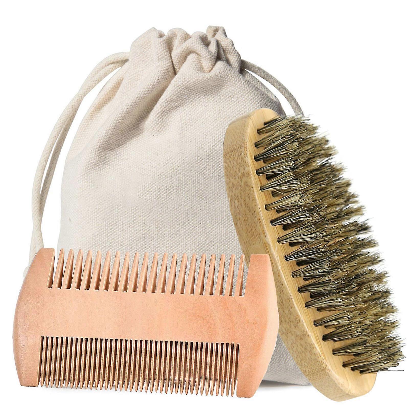 Professional Beard Management Collection For Men Ergonomic Scissor Grooming Brush Foldable Comb Beard Care