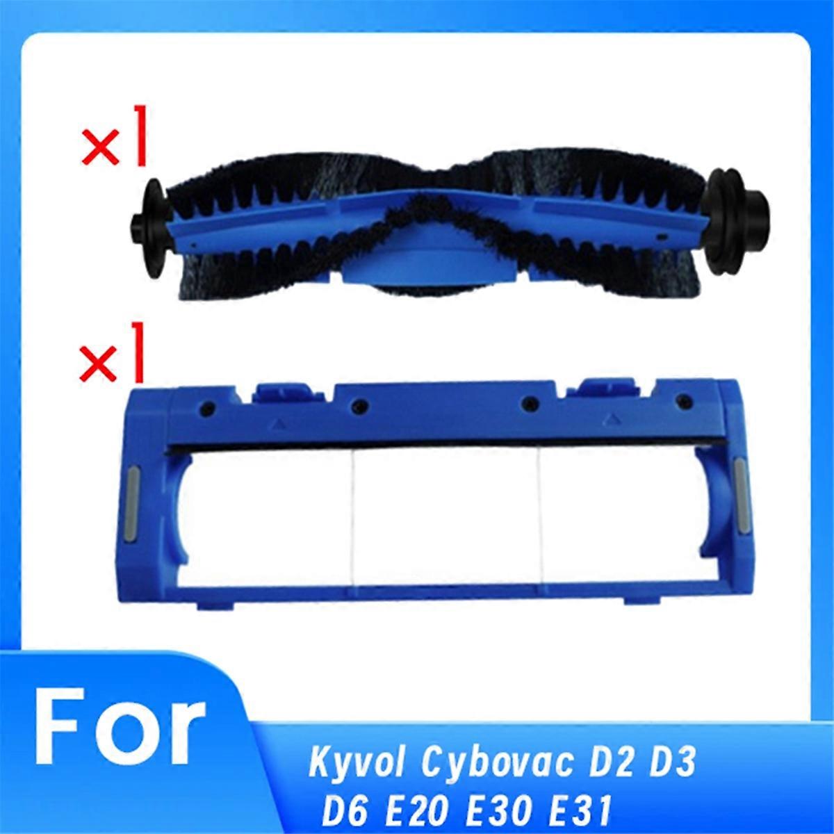 Replacement Main Brush and Cover Set for D2 D3 D6 E20 E30 E31 Robot Vacuum Essential Sweeper Accessories