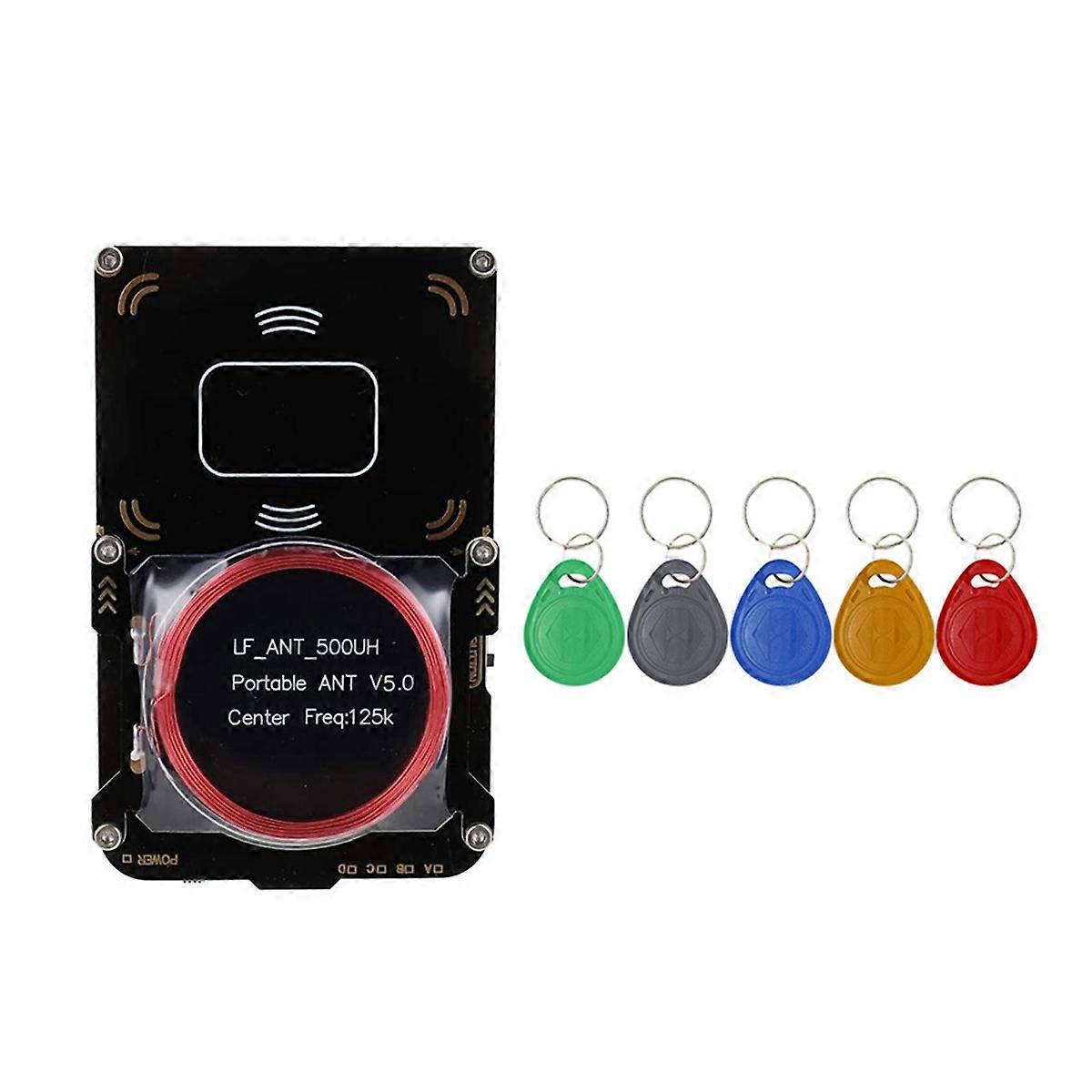 Proxmark3 RFID Card Reader+5XT5577 Keychain IC/ID Key Writer RFID Duplicator NFC 5.0 Smart Chip Copi