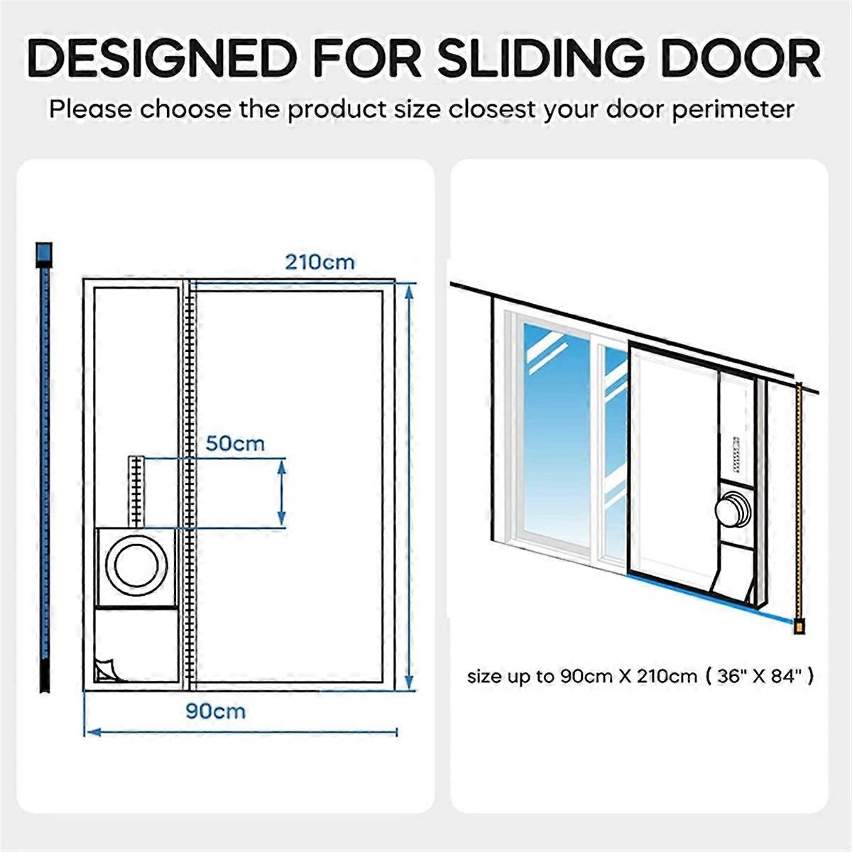 Portable AC Window Sealing Kit, Window Sealing Kit,About 25x92cm