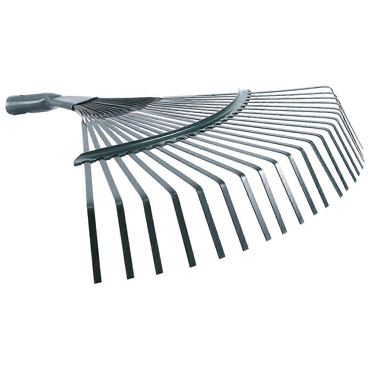 42cm Fan Rake Head Heavy Rake Head for Garden Patio Leaf Lawn 22Tooth