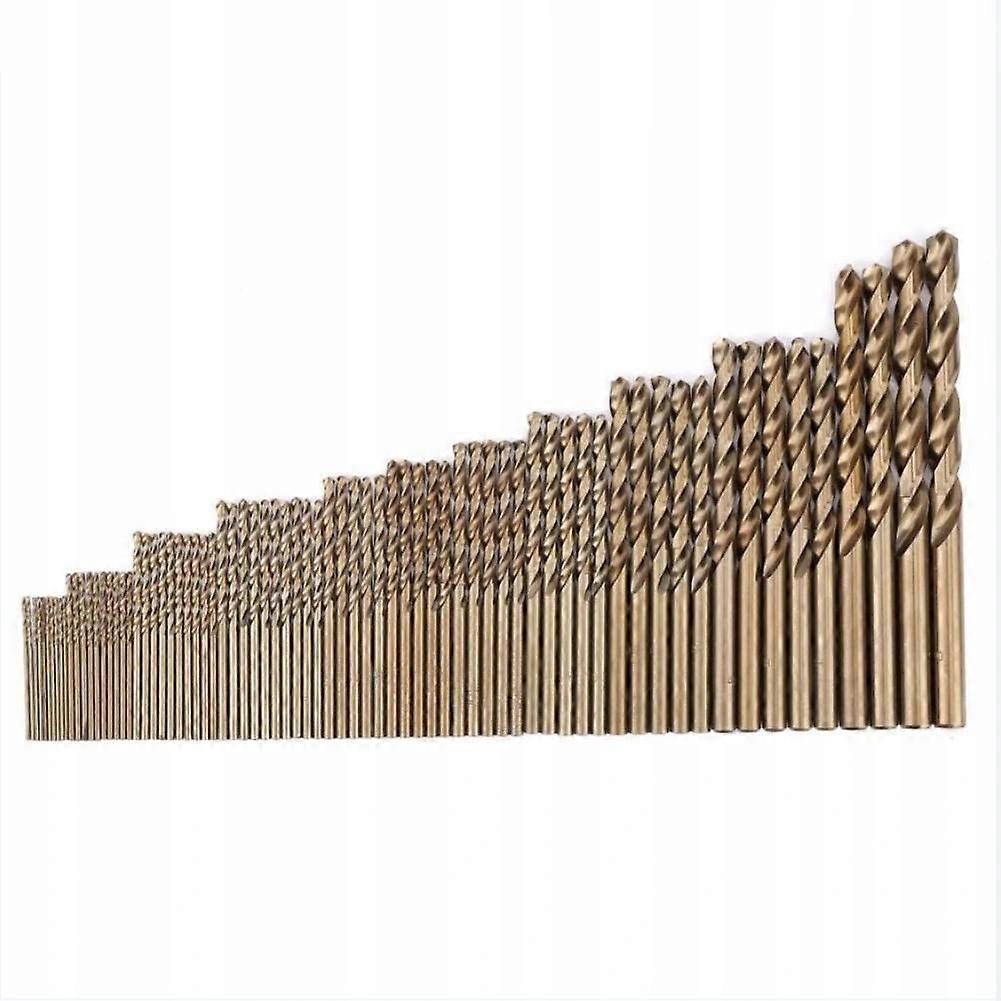 Cobalt Hss-co M35 Drill Bits, Set Of 74