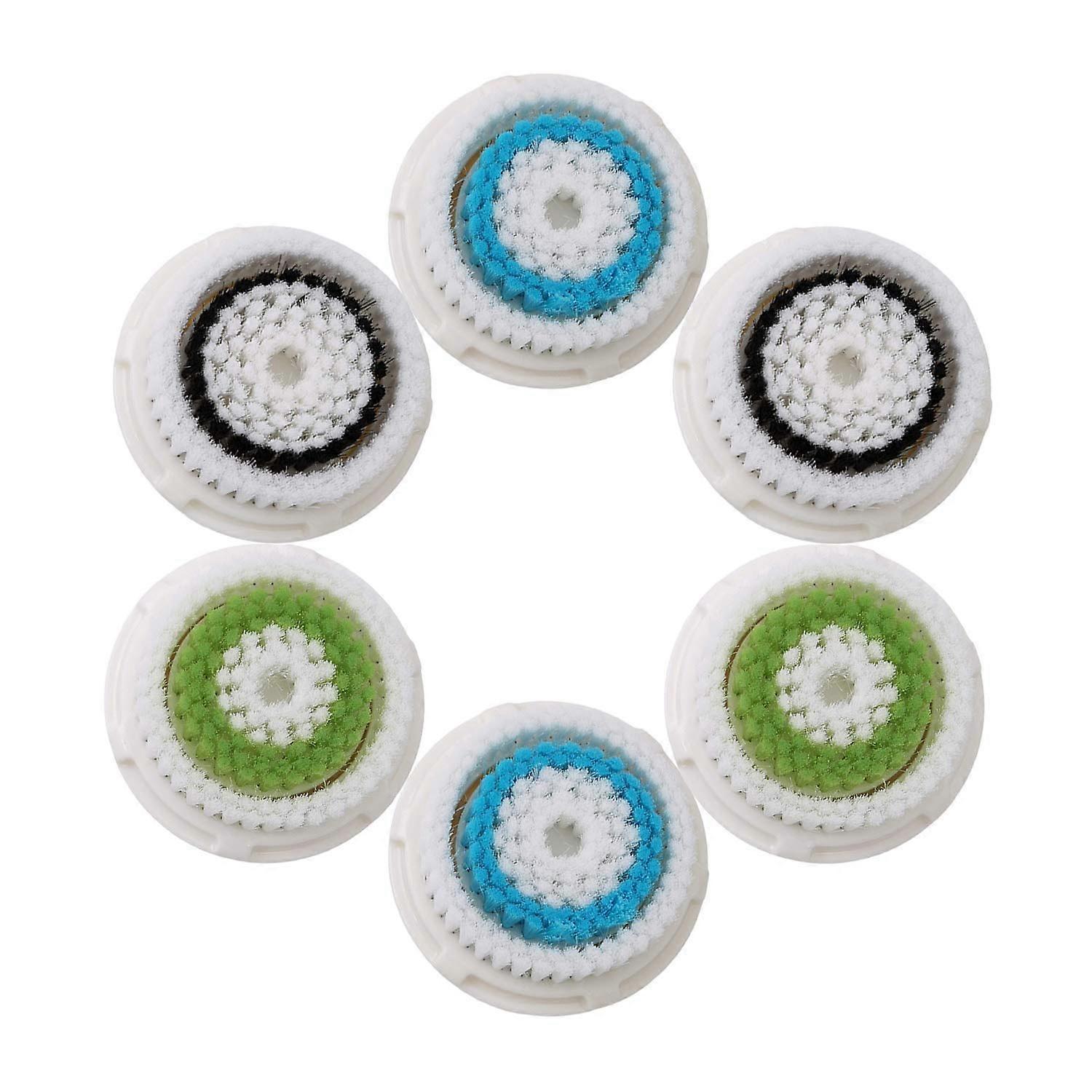 Facial Cleansing Brush Head For All Skin Types, Deep Pore Cleansing With Silky Soft Bristles, Advanced Pbt Materials Ensure Gentle Exfoliation And