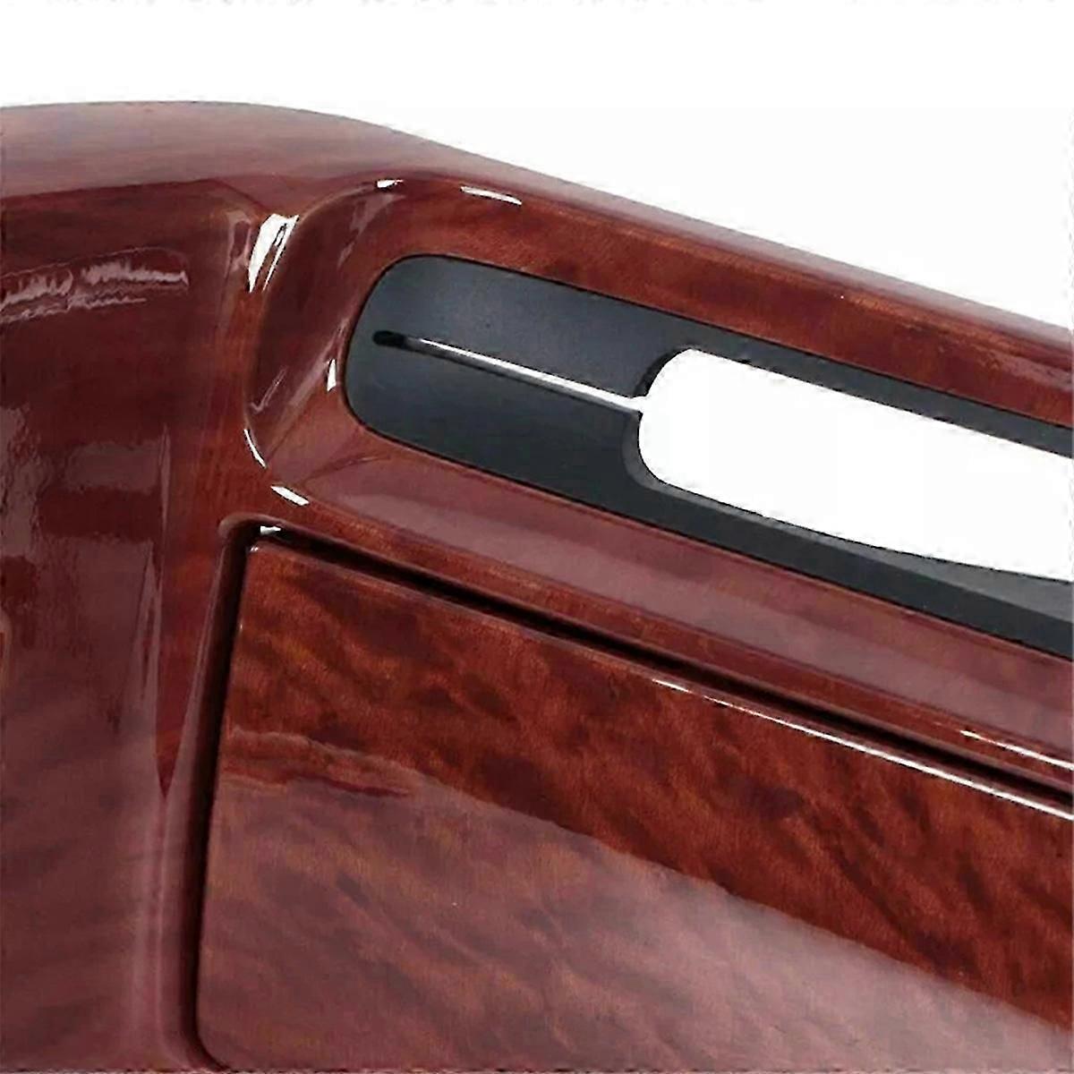 Center Console Shift Panel Storage Cup Holder Center Panel Shifter Bezel Trim for 2003-2006