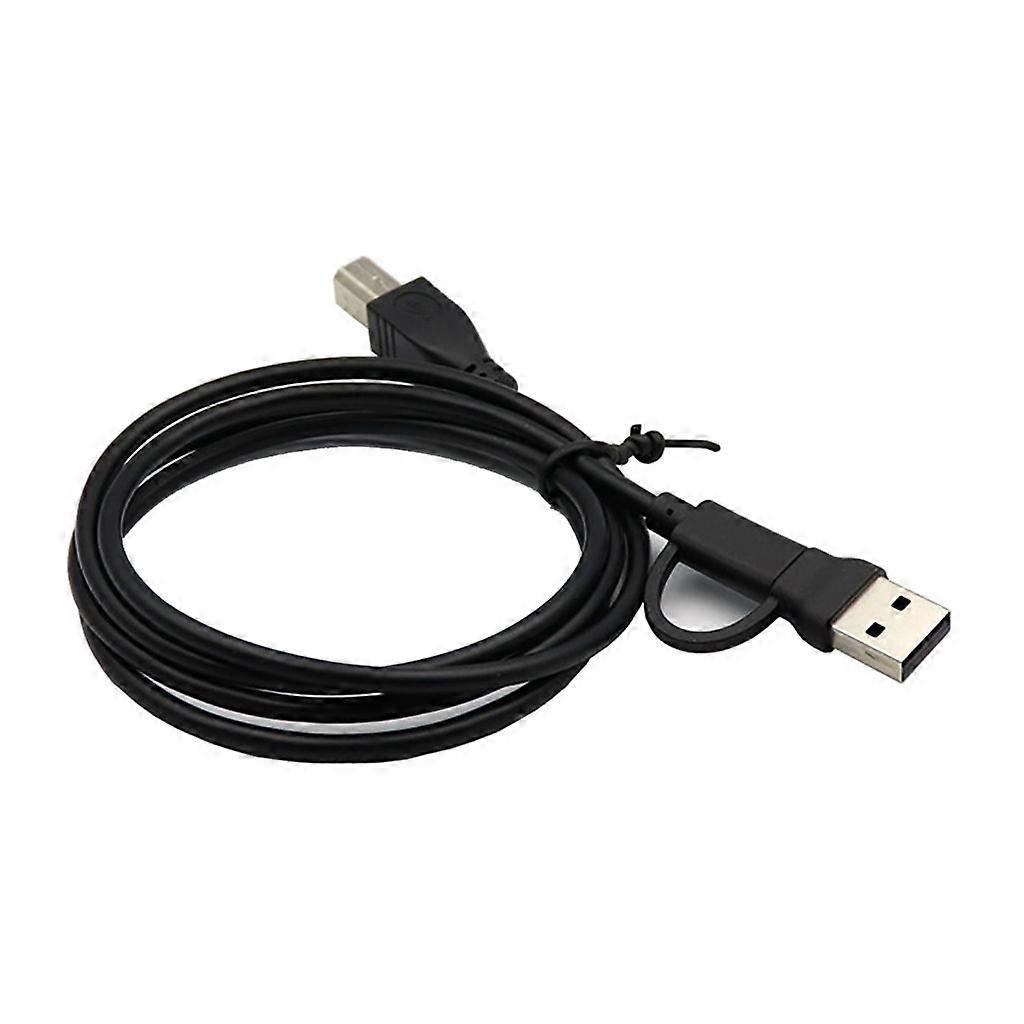 Type-C Phone Printer Cable Type-C USB to USB B Connector OTG for Electronics