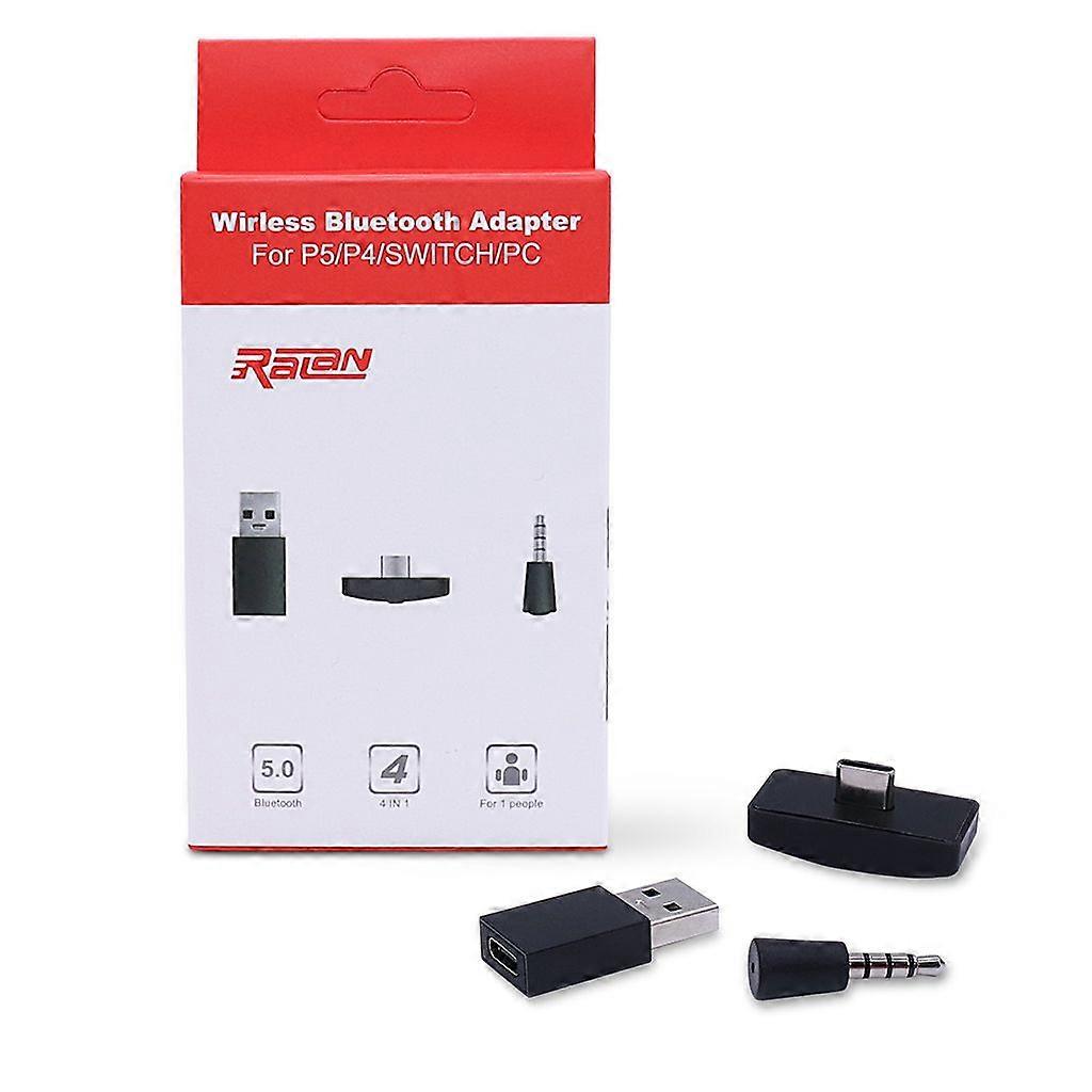 Type-C 5.0 Audio Transmitter With Microphone for Switch/lite PC Adapter