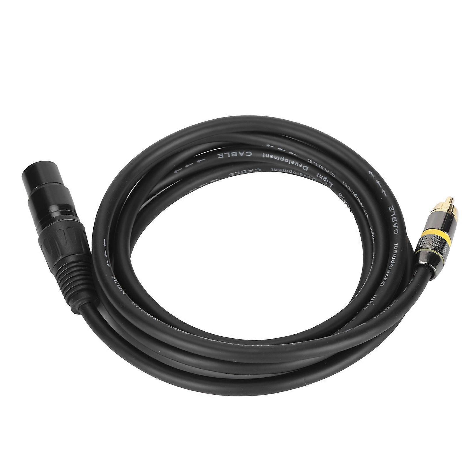 Double-Shielded XLR Cable, Studio-Grade, High-Temperature Resistant