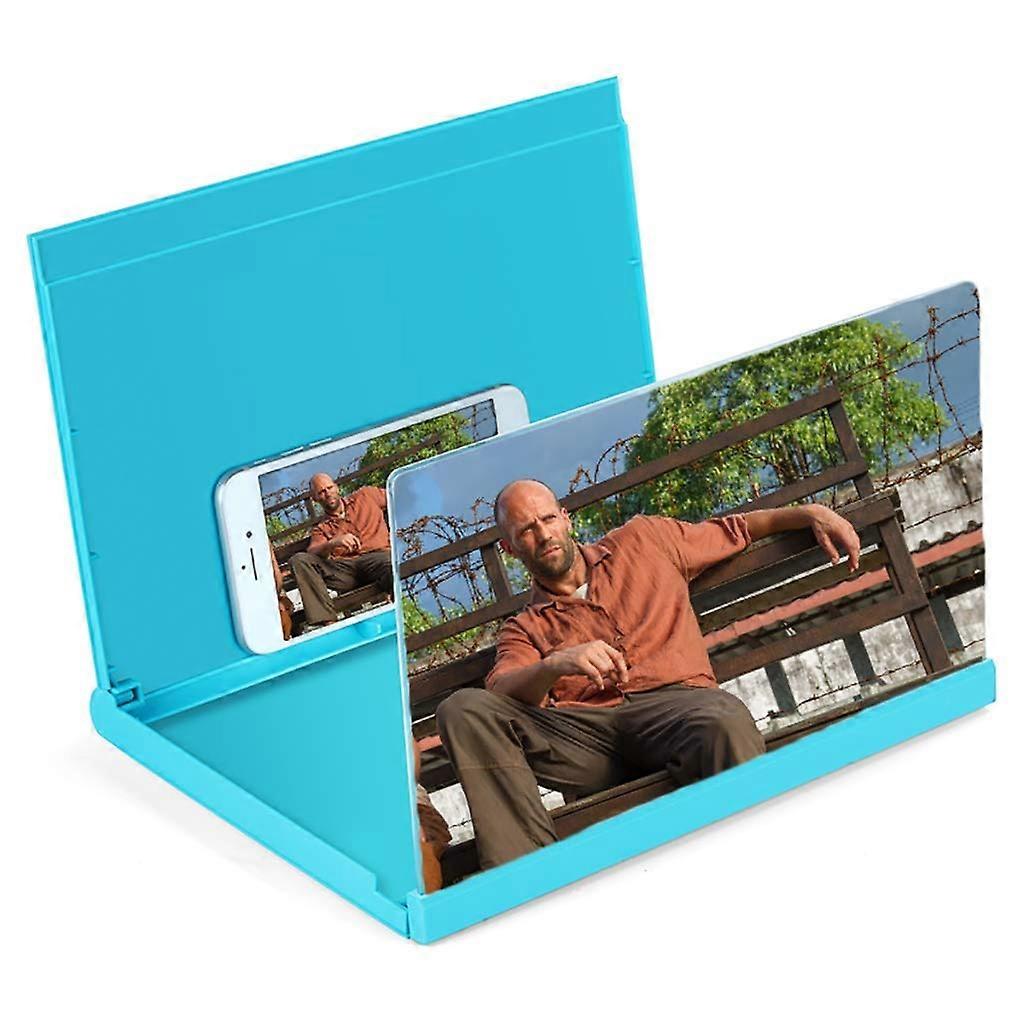 3D Thin Mobile Phone Amplifier,12'' Movie Video Enlarger Phone Magnifier Screen