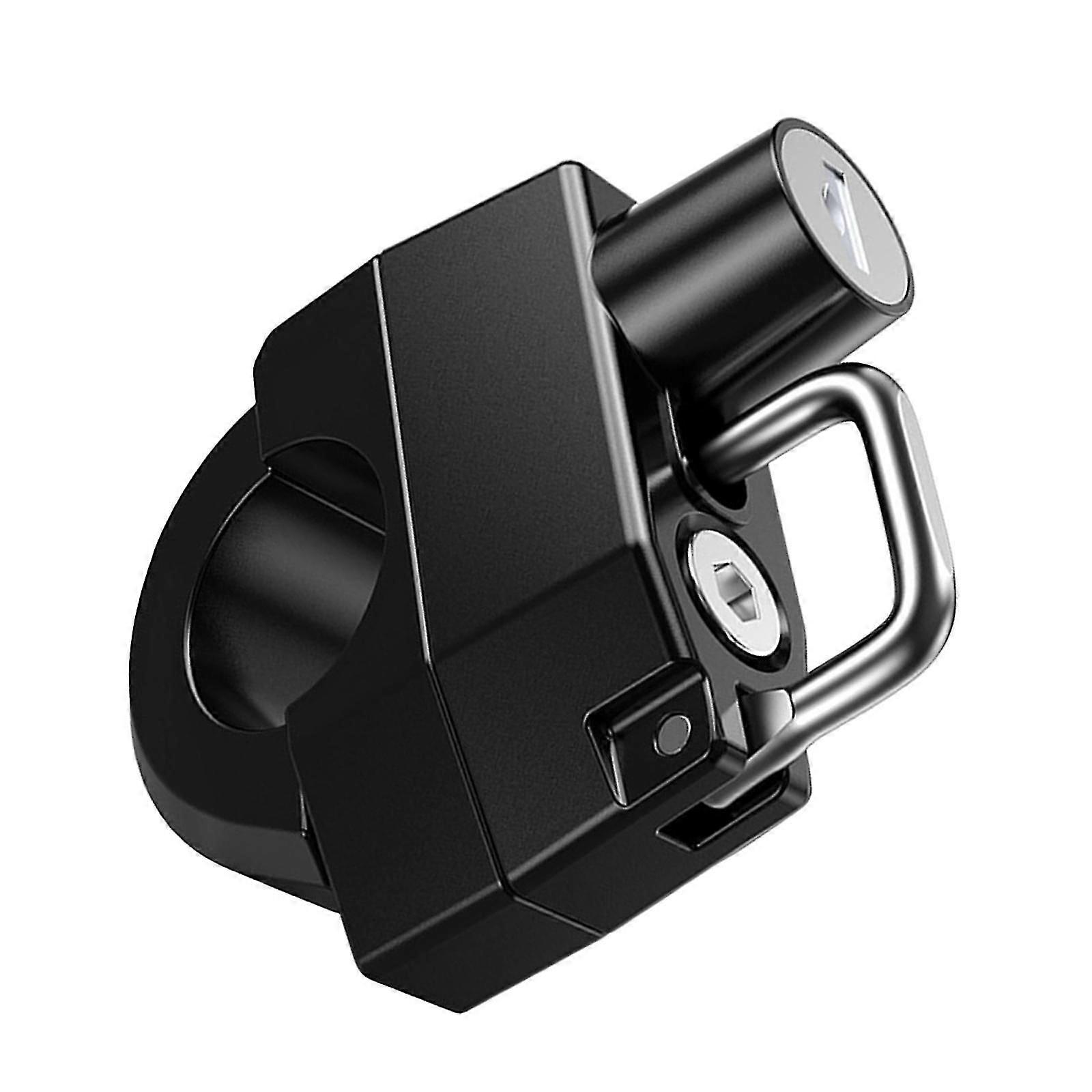 Motorcycle Helmet Lock Helmet Security Lock Hanging Hook Anti Rust Upgraded