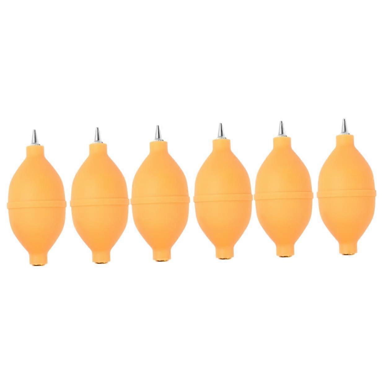 3sets Camera Lens Dust Cleaner Air Bulb Brush Silicone Squeeze Bulb Dust Blower for Computer Camera Phone Cleaning 2pcs3