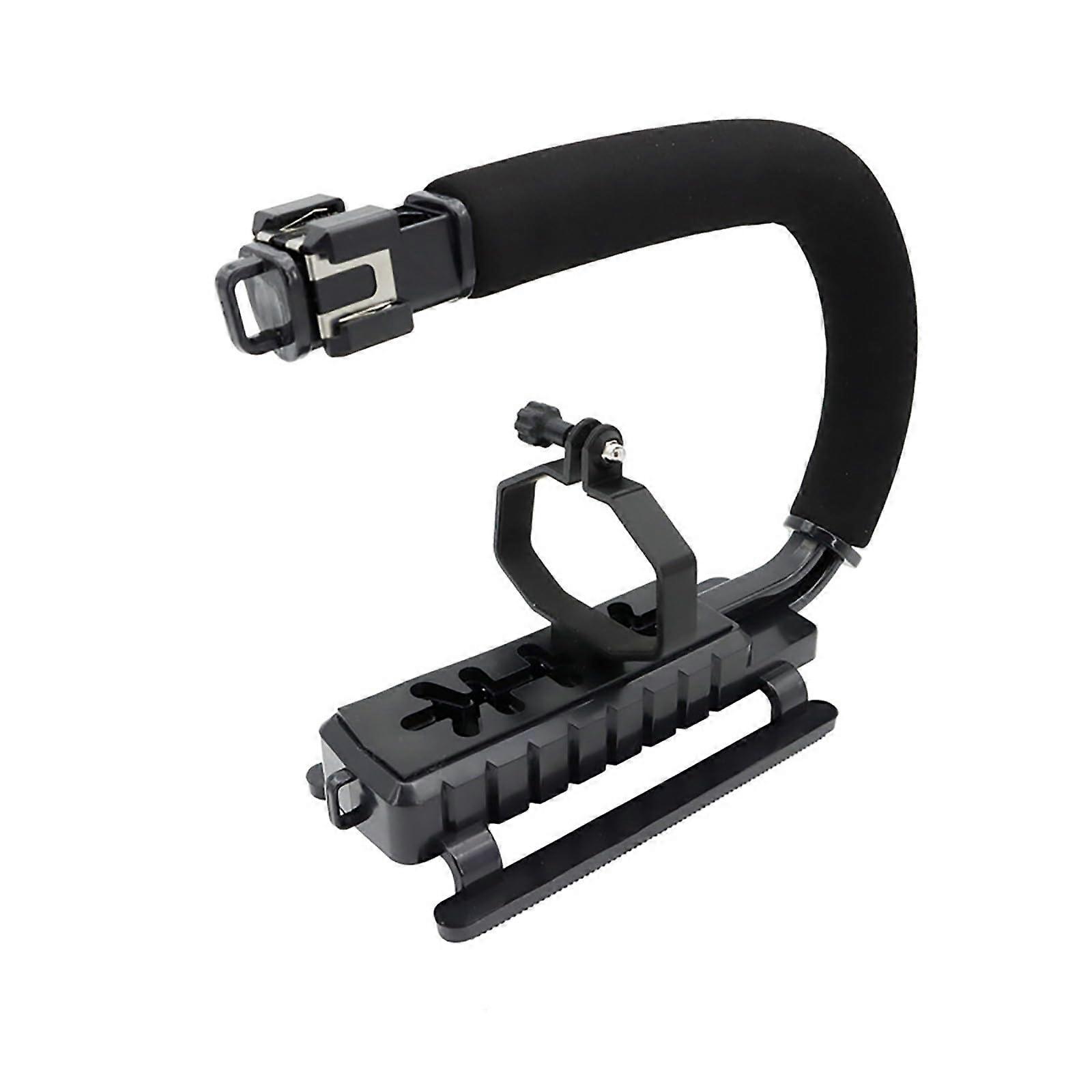 and Video Action Stabilizer with Hot Shoe Mount Stabilizing Handle Grip for 3 3