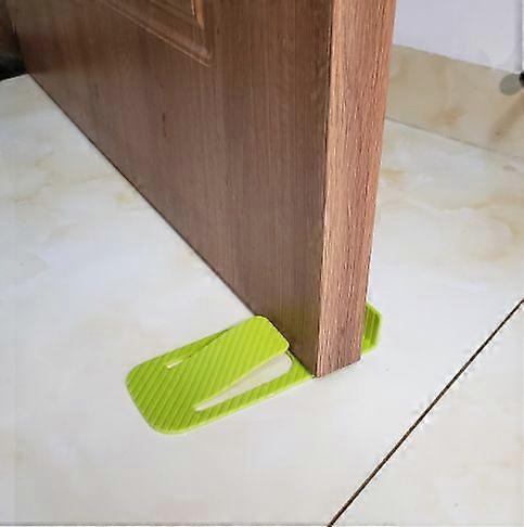 4pcs Green Spring - Door stopper with door protector
