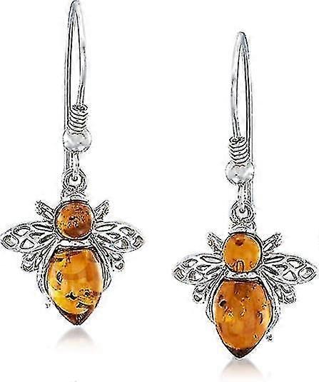 Bumblebee Earrings In Sterling Silver