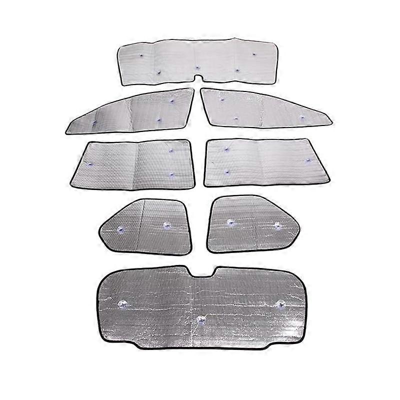 For Land Cruiser Prado Car Window Windshield Sunshade ,8PCS