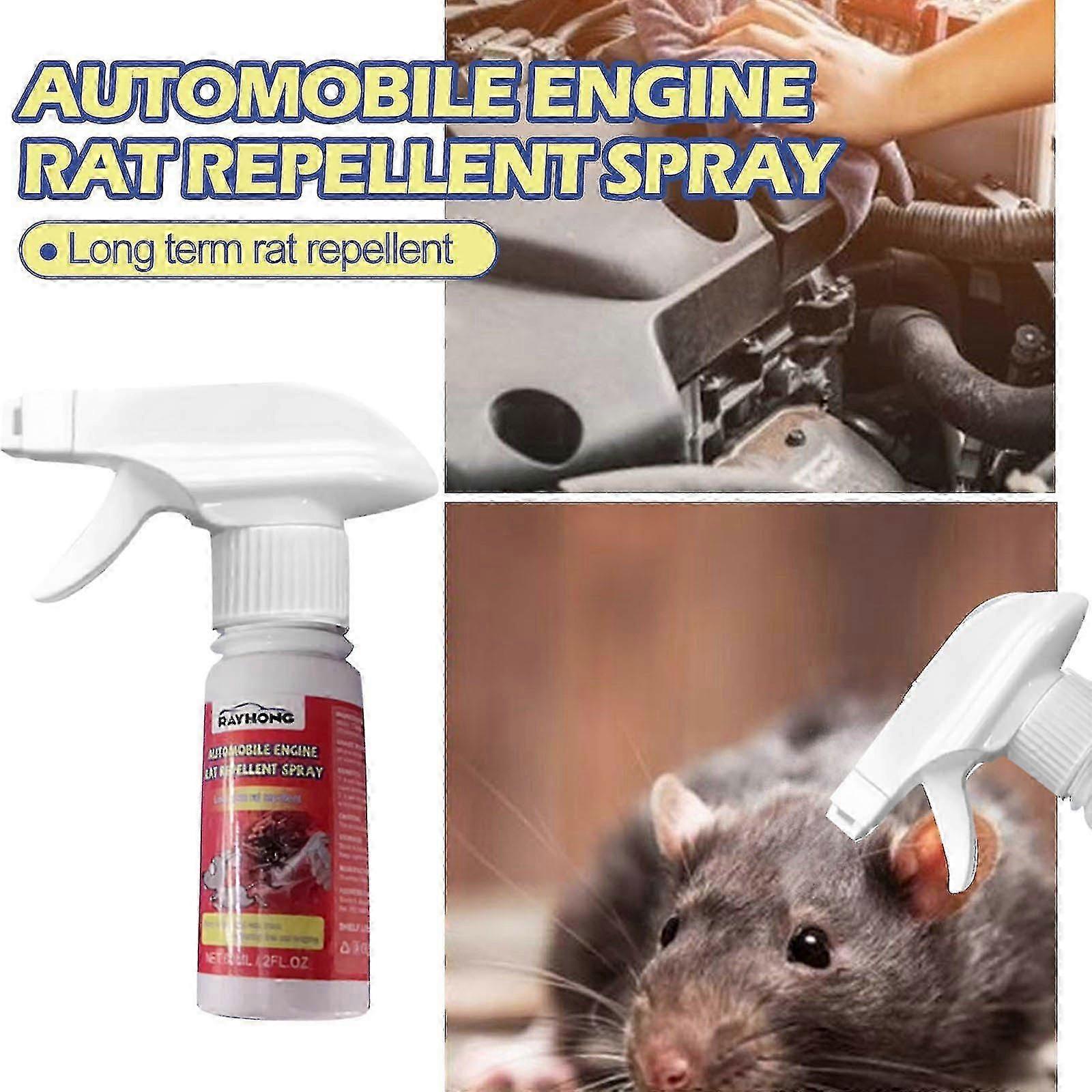 Automobile Engine Rat Mouse Repellent Spray Natural Vehicle Protection 60ml 20231117