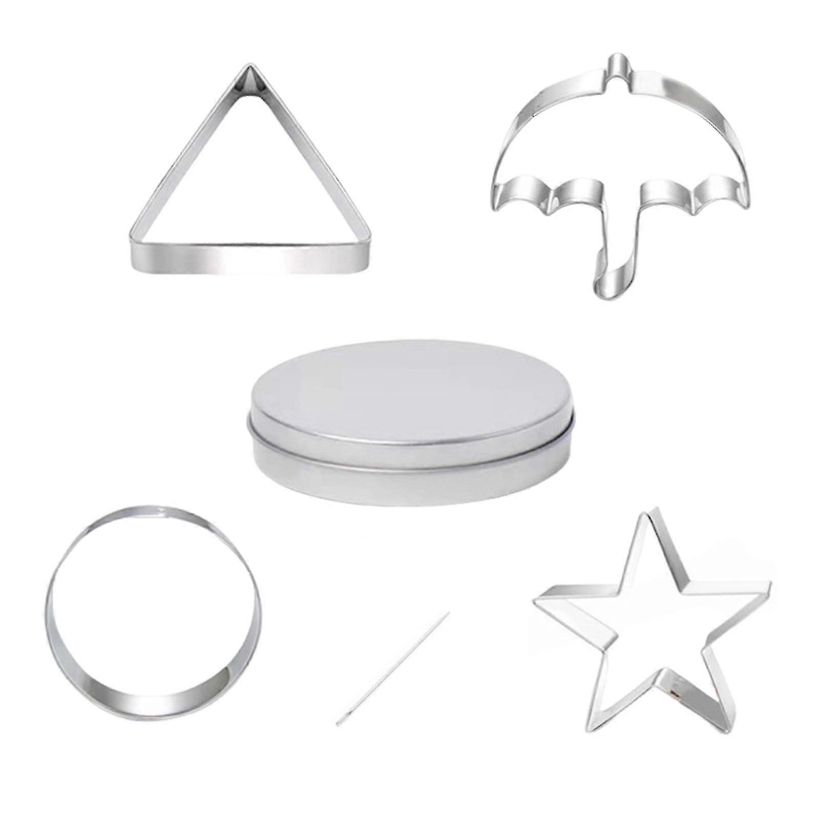 1 Sugars Candies Making Tools Food Grade Reusable Biscuits Template Ideal Present Set Korean