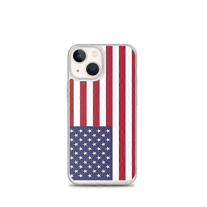 iPhone Case - United States Flag - iPhone 13 Mini - Soft - Multicolor - Vertical