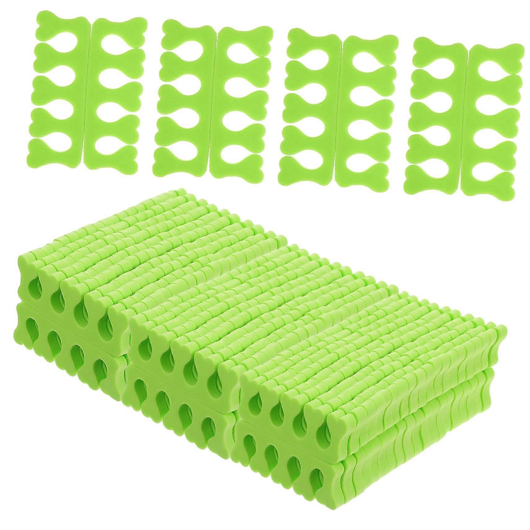 Cute Heart Shape Toe Separators 100 Pairs Disposable Toe Spacers for Nail Ref: 9329