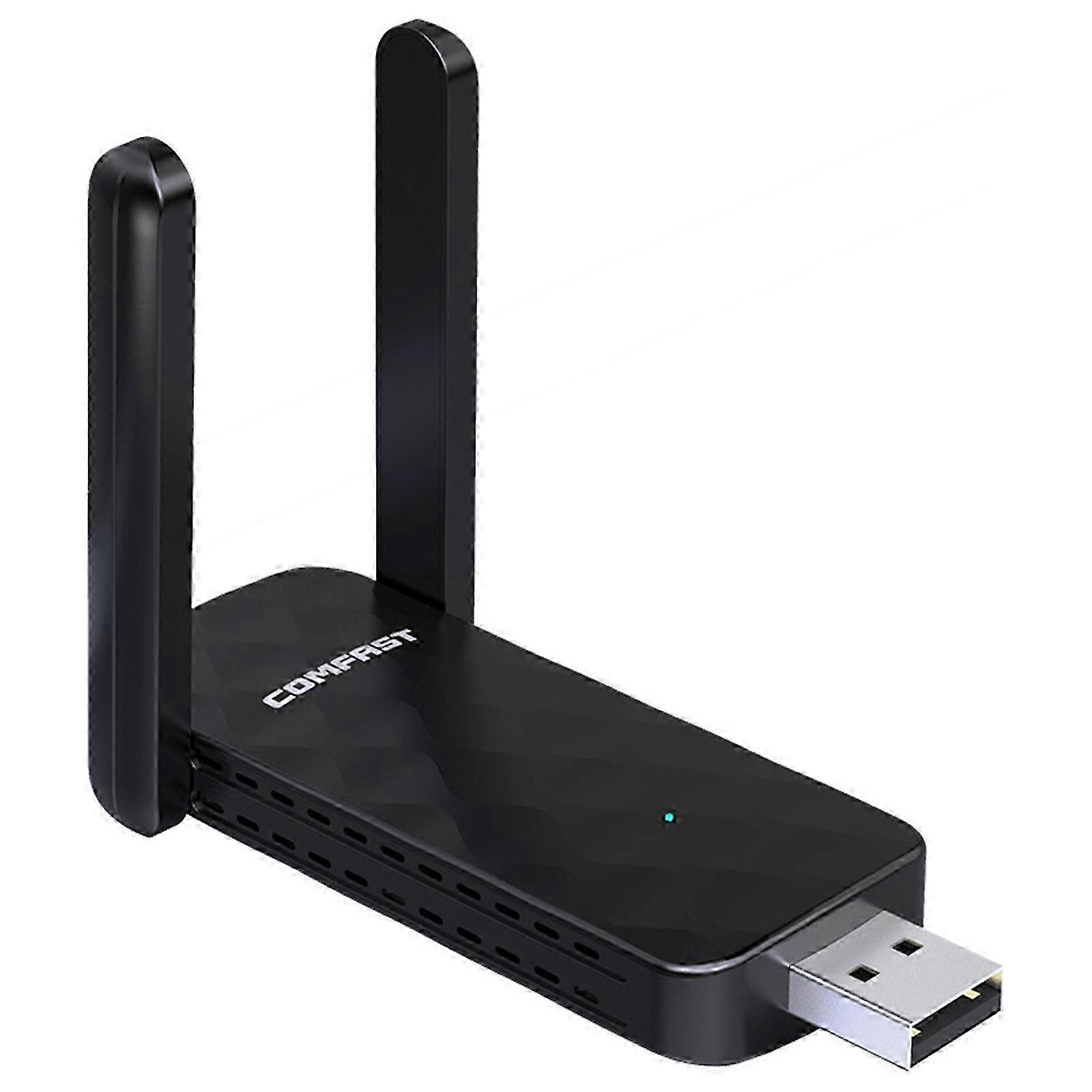 USB WiFi Adapter 5G/2.4G 600Mbps USB2.0 Network Receiver for Desktop PC