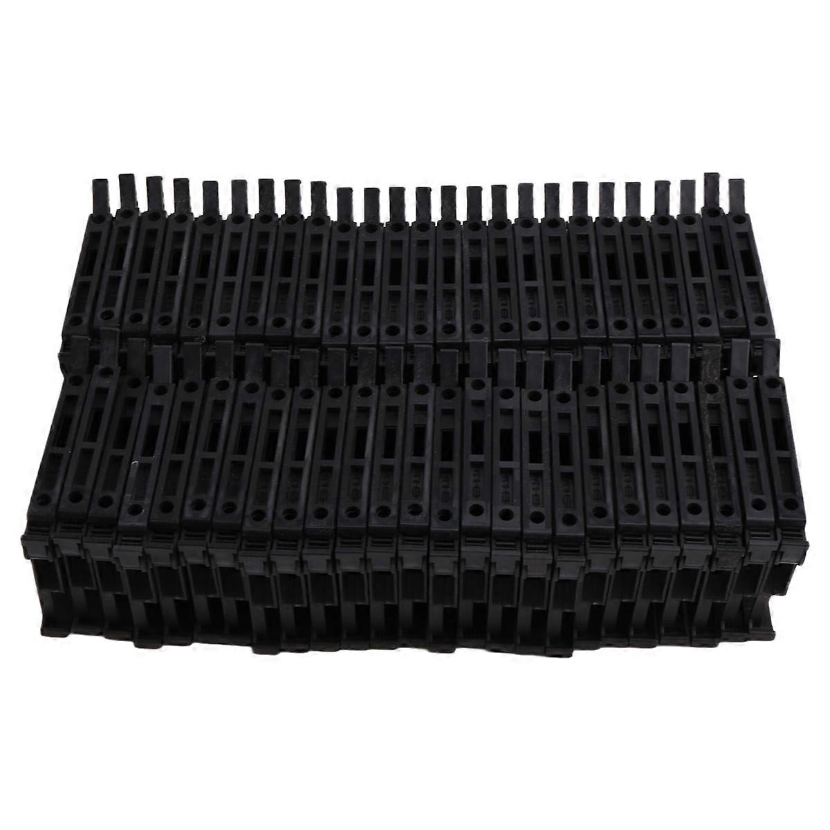 UK-5-HESI Rail Terminal Block 4mm Terminal Connector Fuse Terminals