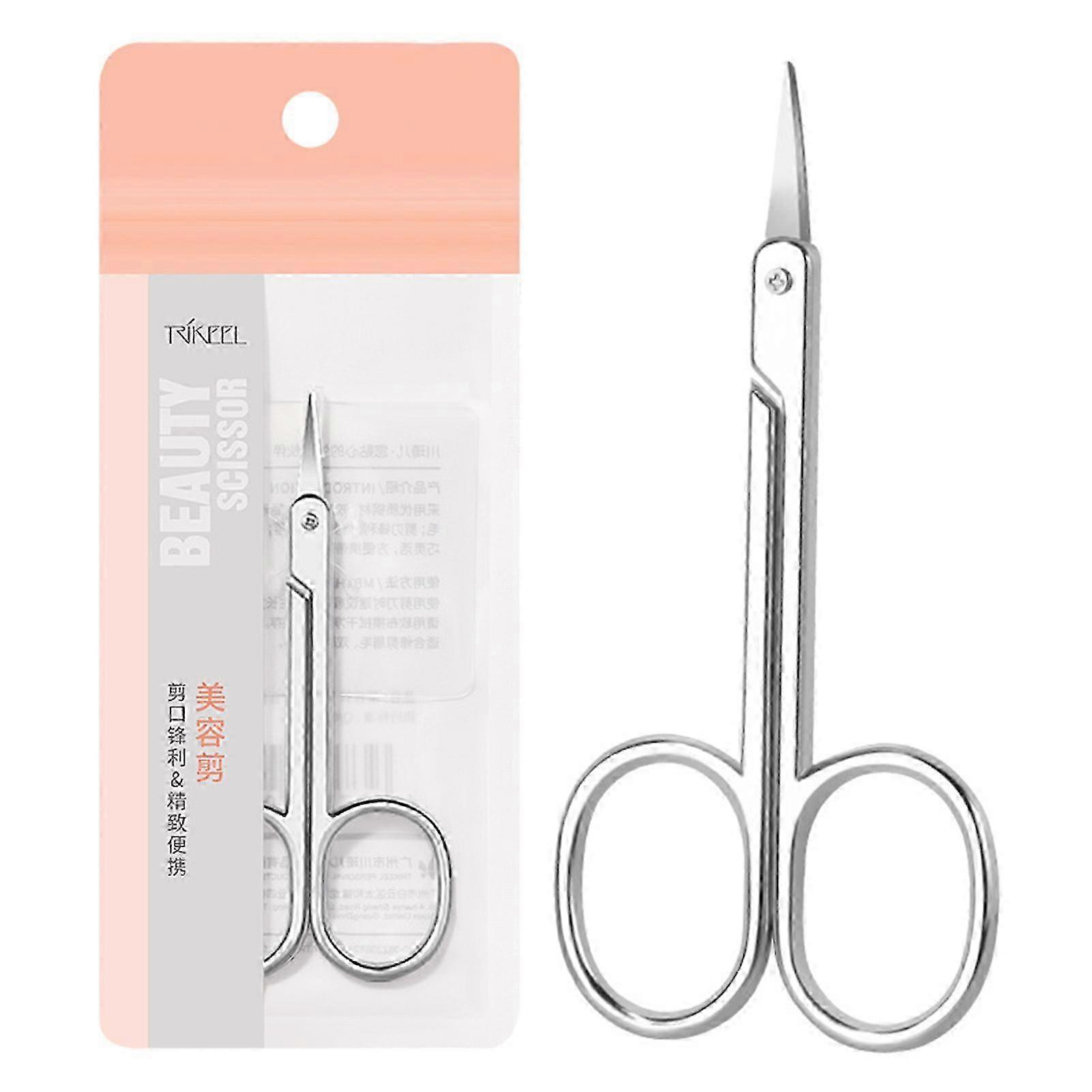 Stainless Steel Beauty Scissors Small Rounded-Tip Scissors