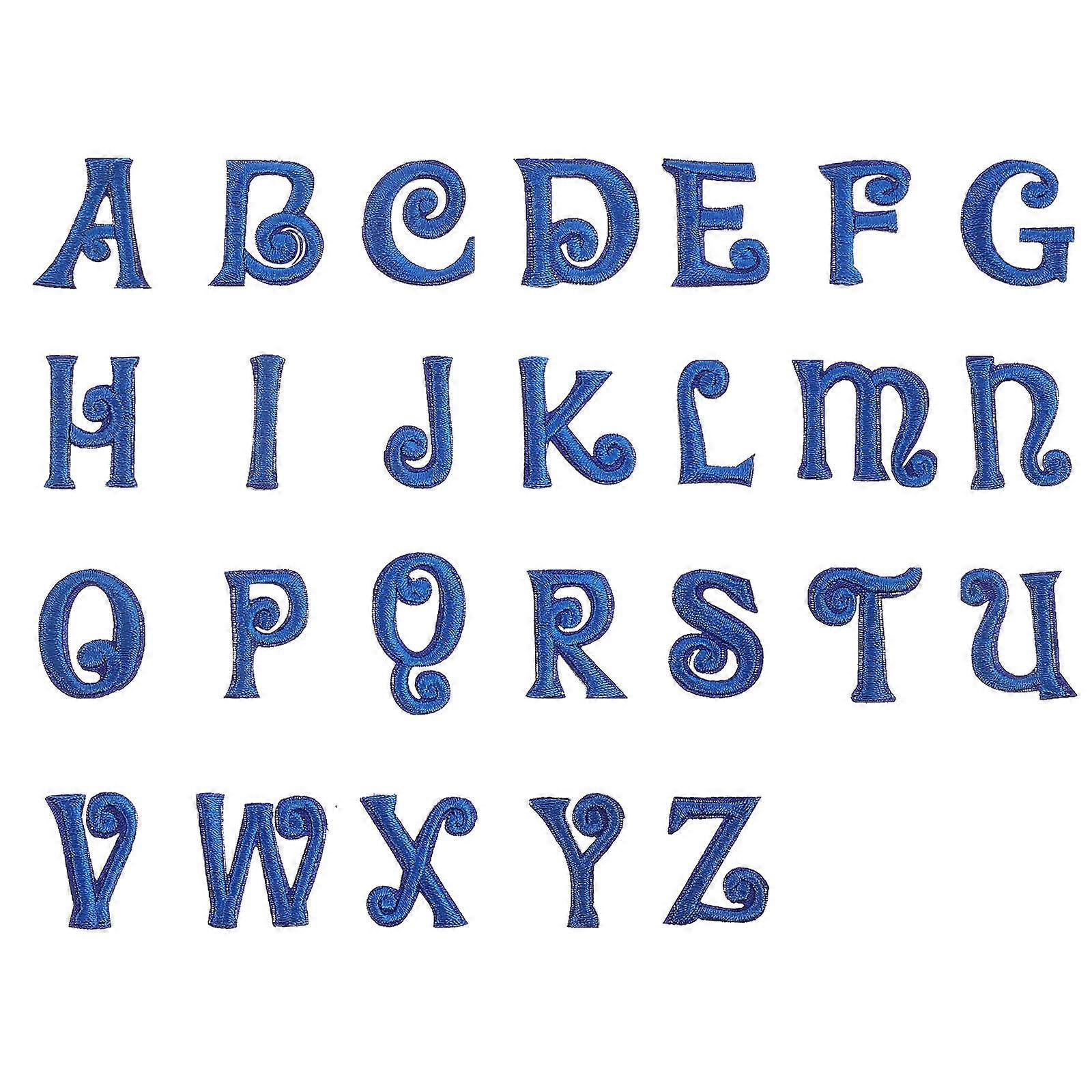 Creative Letter Appliques for Customizing and Enhancing Daily Wear Items
