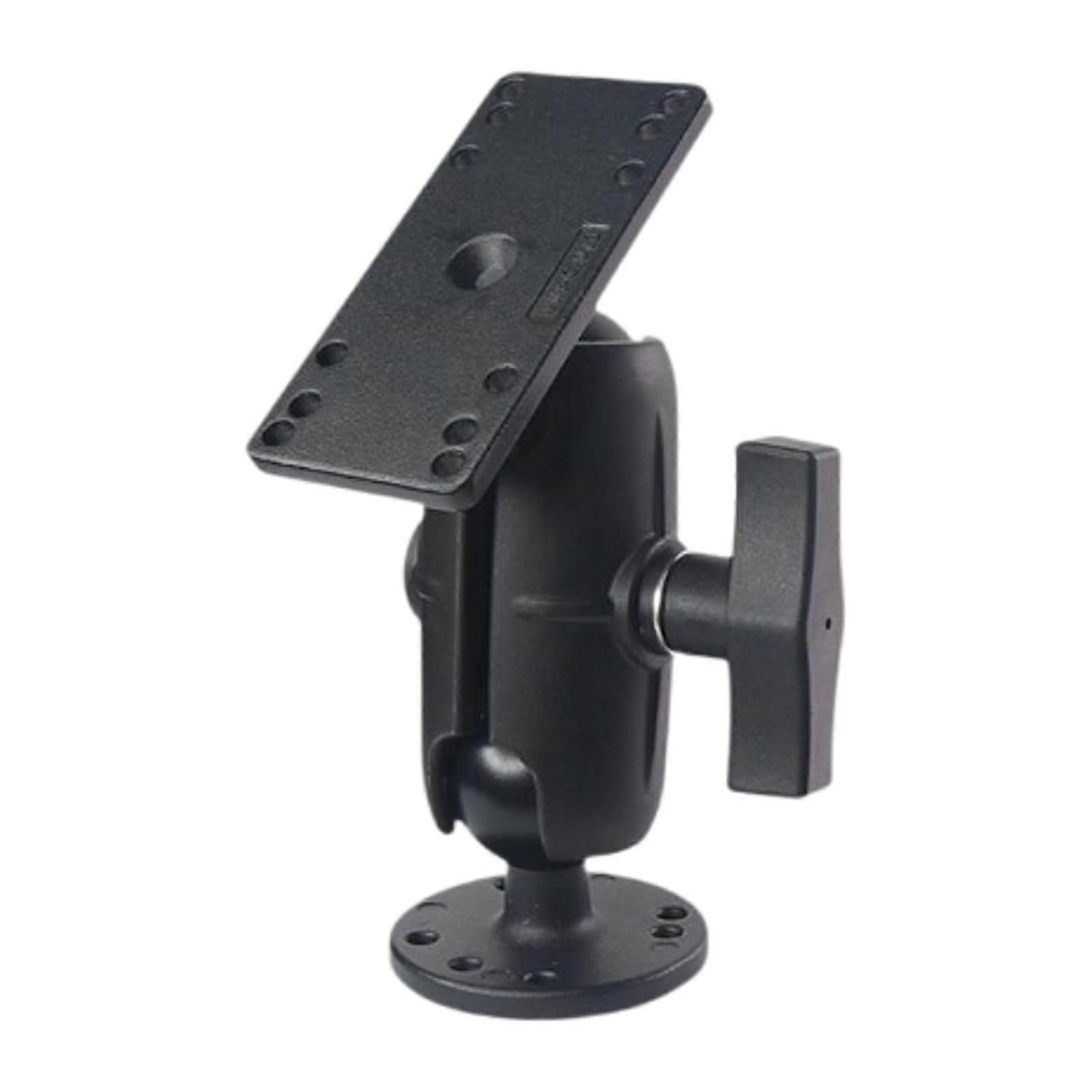 Fish Finder Mount Compact Rotatable 360 Degree Rotation Rack for Canoe