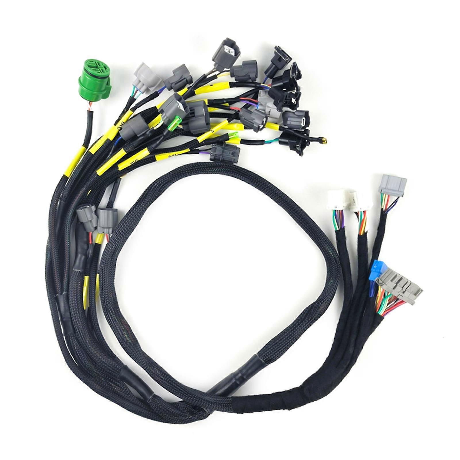 CNCH-OBD1-1 OBD1 Budget D/B-series Tucked Engine Harness For Integra B16 B18 D16 Car Engine Repair Harness Multicolor