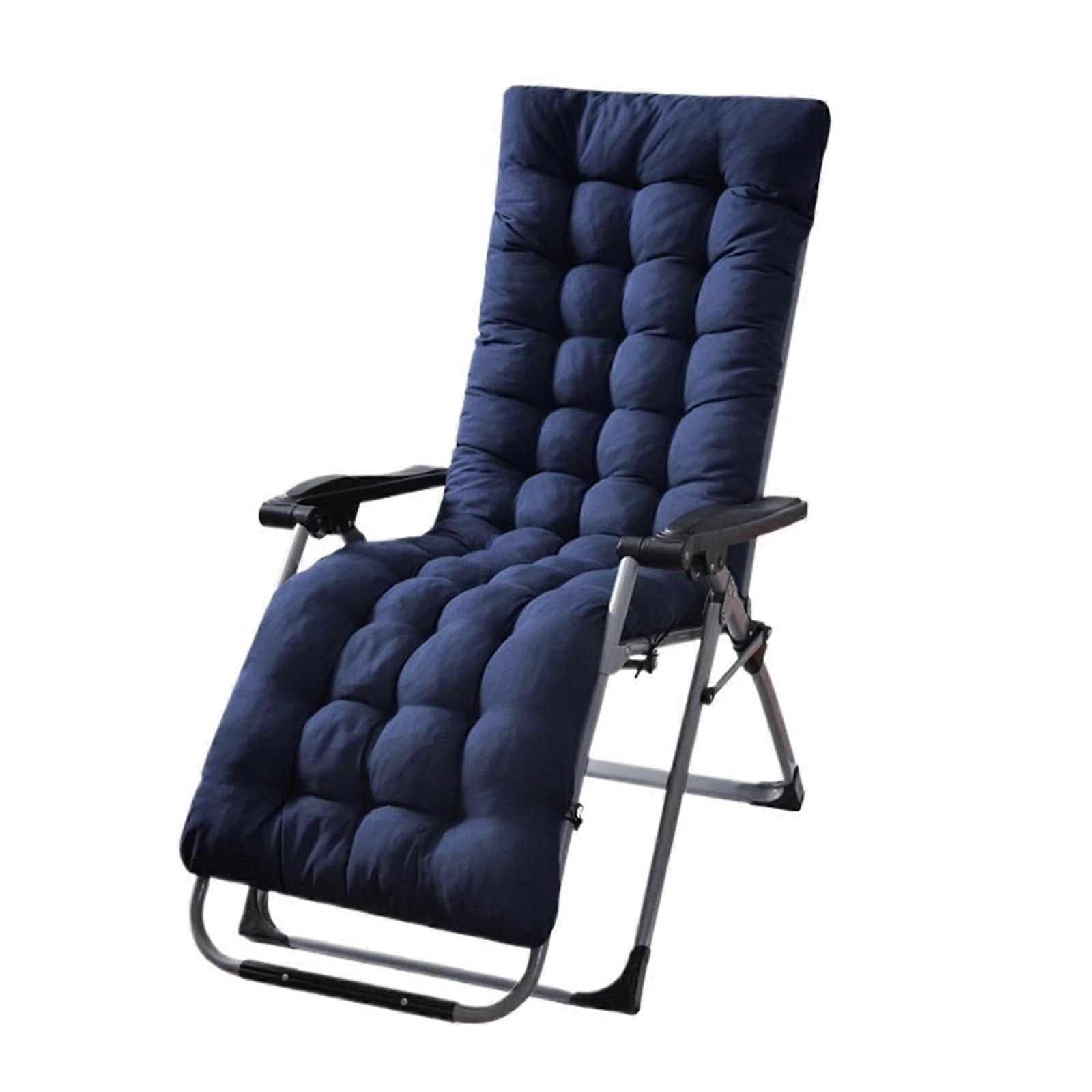 Swing chairsofa cushion, with straps and top cover, 67 × 21 inches navy