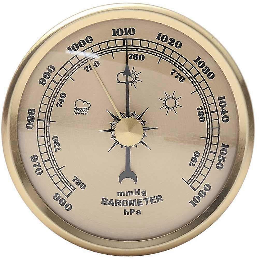 Wall Mounted Barometer Thermometer Hygrometer Weather Station for Home Use - Fishing Pressure Gauge with Accurate Readings