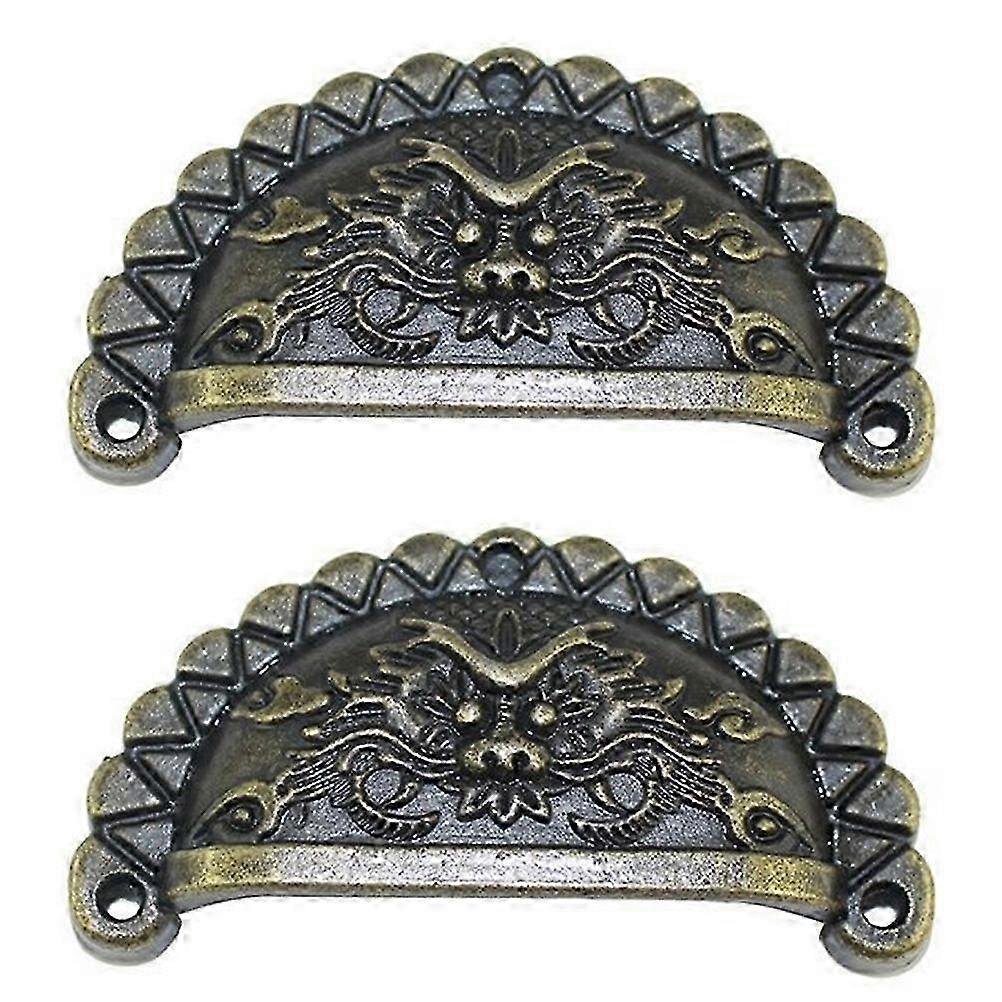 2pcs Dresser Handle Cabinet Door Pull Wardrobe Handle Knob Cupboard Pull Supply