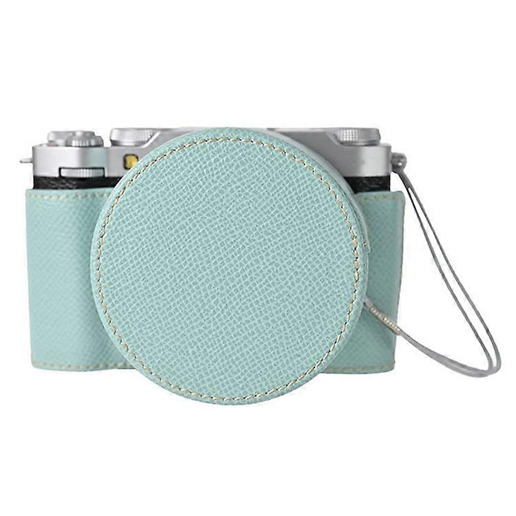 Compatible For Fujifilm X-M5 Camera Case PU Leather Protective Cover with Lens Cap