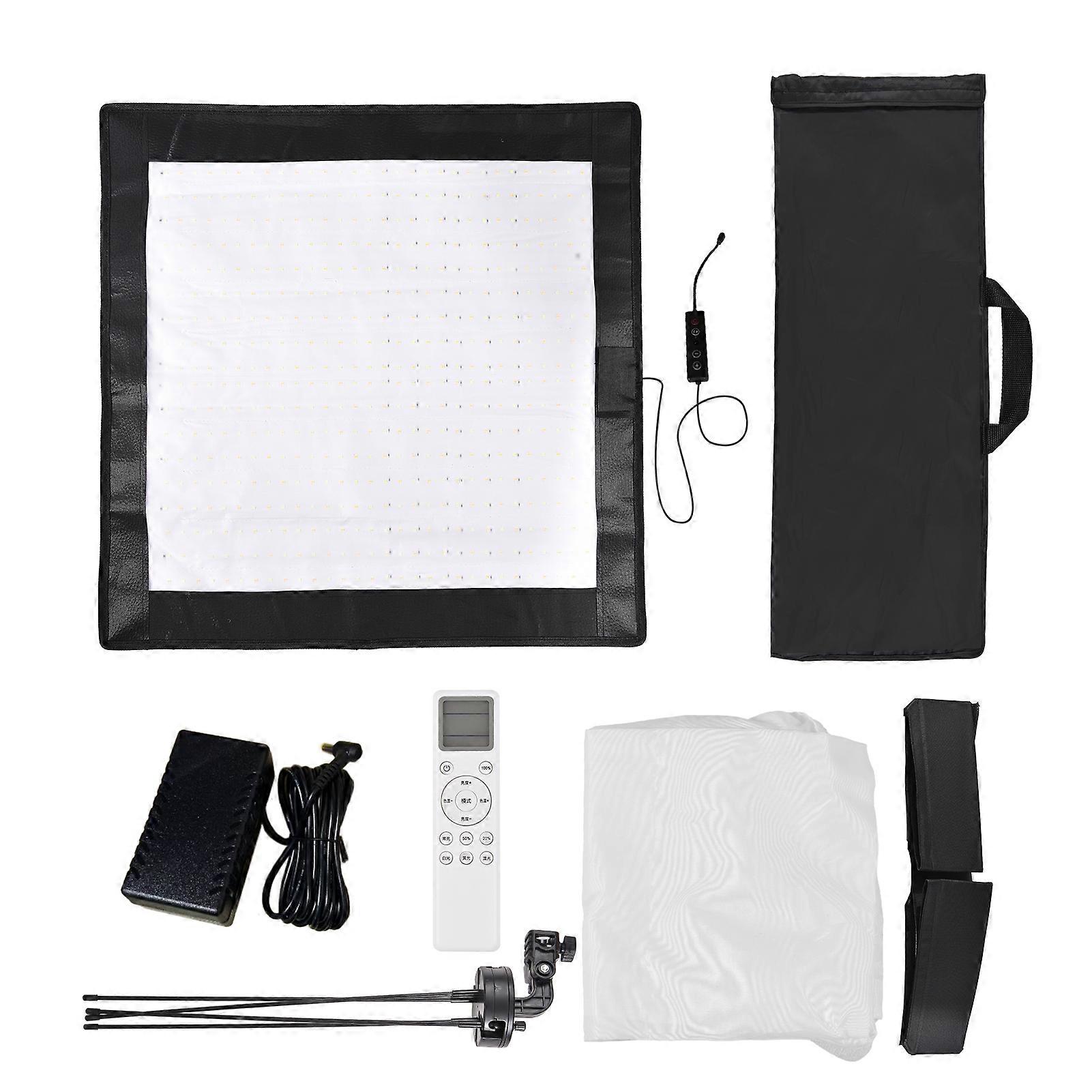 Portable Flexible LED Panel Light with Adjustable Color Temperature for Photography