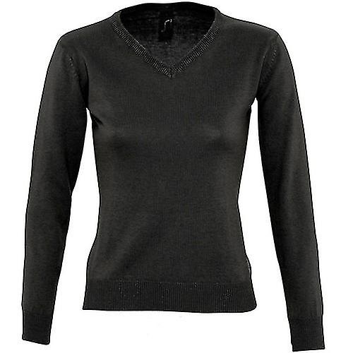 SOLS Womens/Ladies Galaxy V Neck Sweater