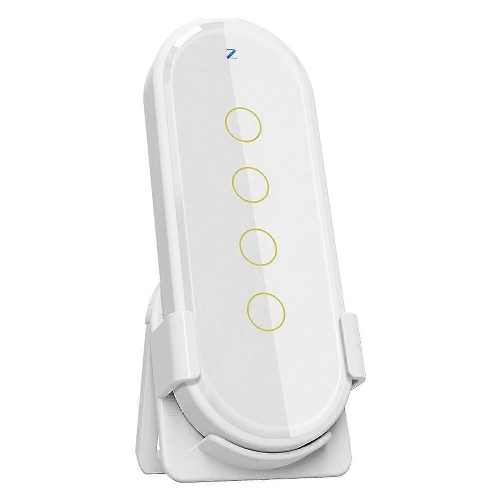 TM-YKQ004 4 Gang Tuya ZigBee Wireless Touch Smart Switch Light Remote Control