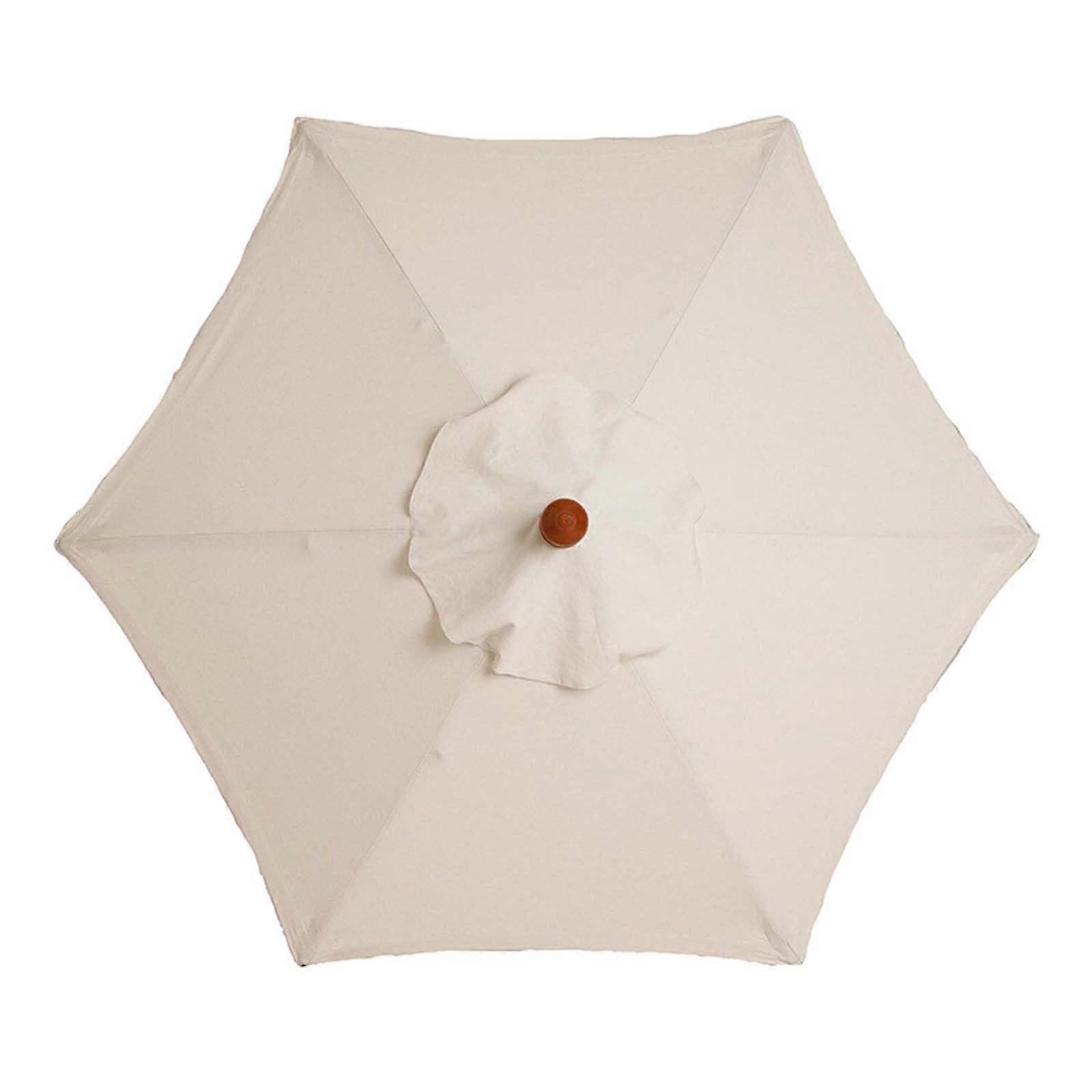 replacement sunshade canopy, 2m, beige 6 for or 8 arms, UVresistant