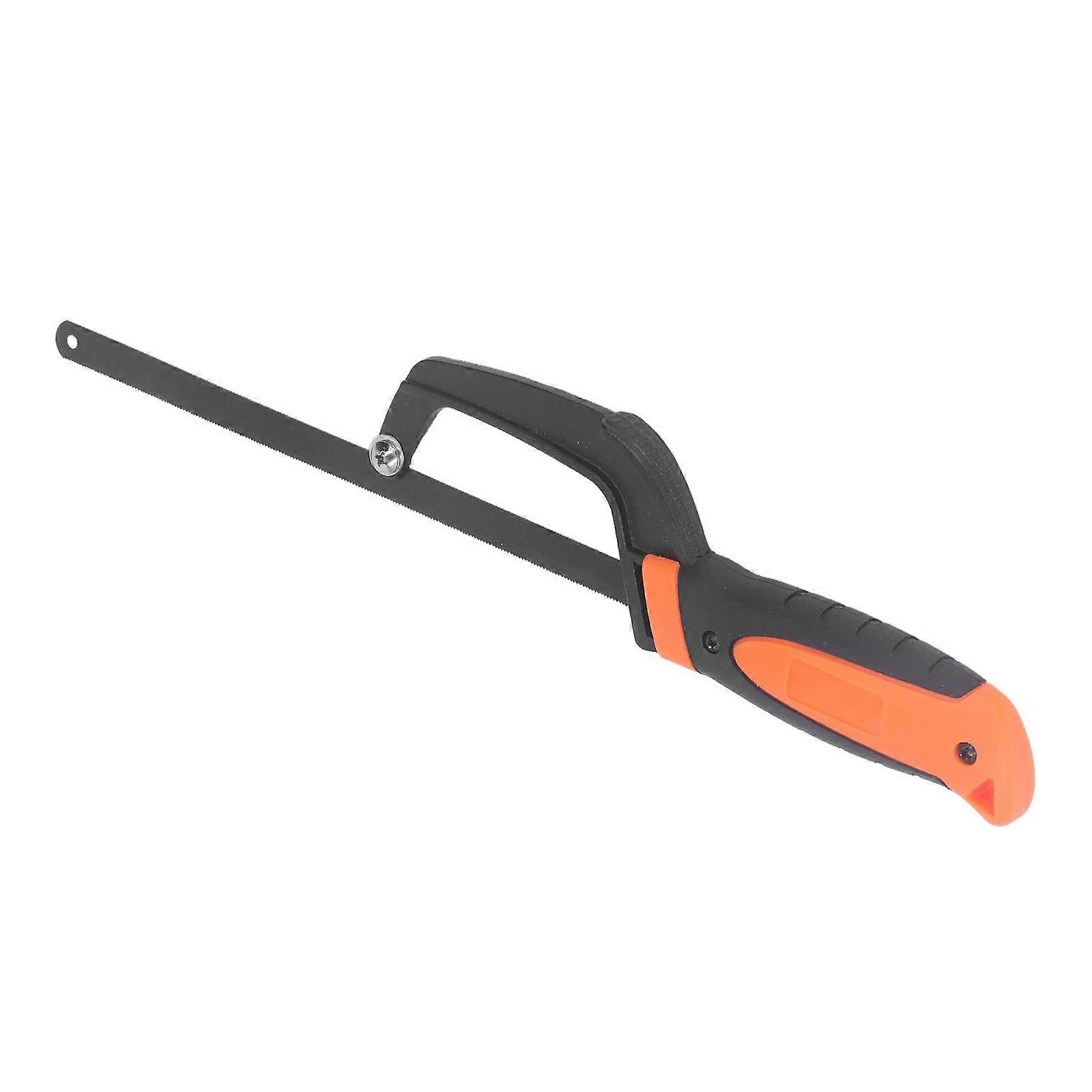 Mini Hacksaw Frame Ajustável Compacto Hack Saw Hand Hack Saw Alumínio Alloy Frame com Lâmina