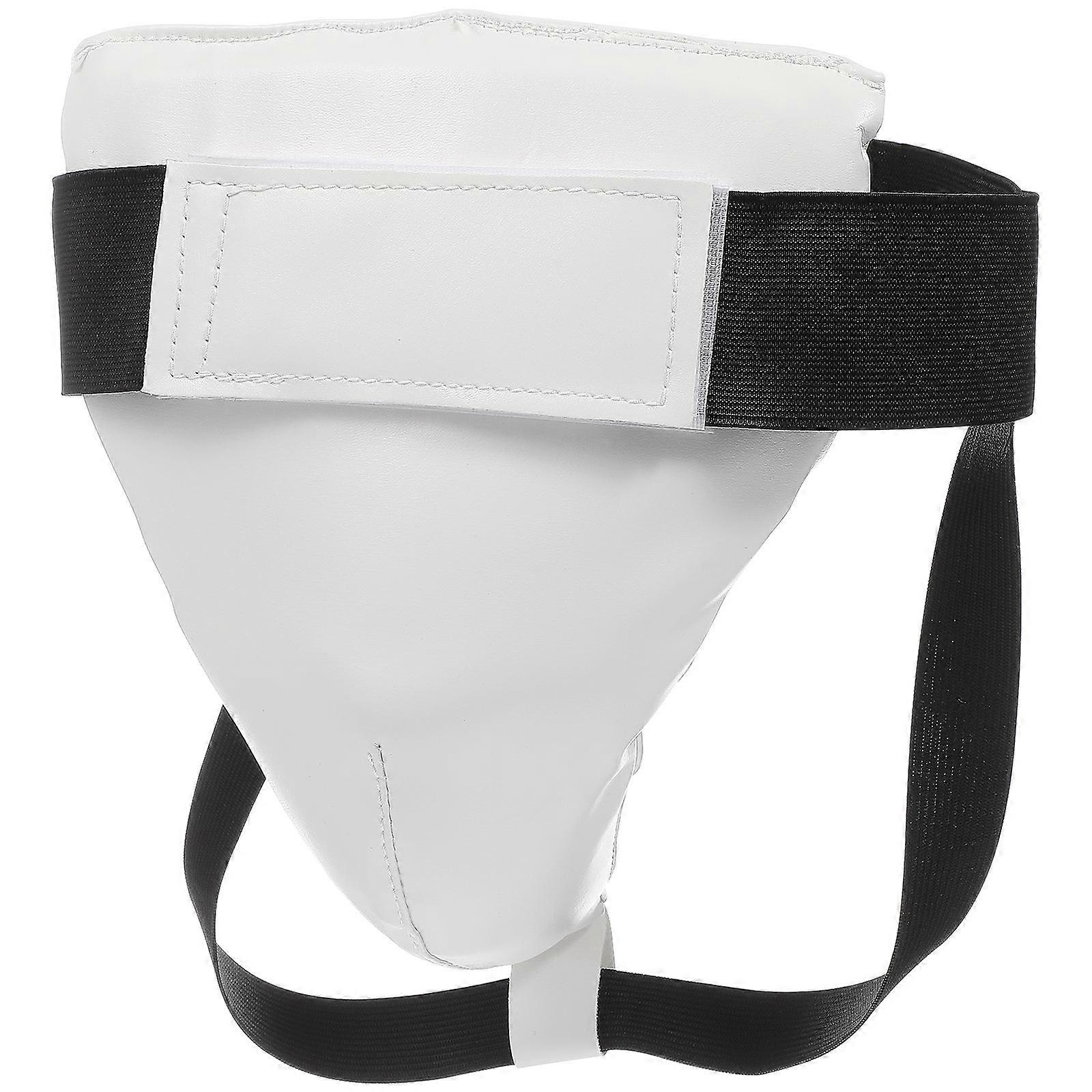Breathable Groin Guard Reusable Crotch Protector for Taekwondo Boxing Karate Kickboxing Training