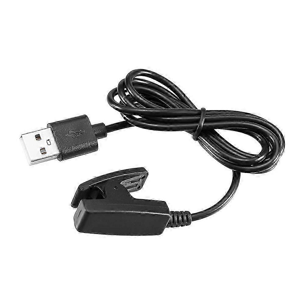 Oplader Compatibel met: Garmin Lily, Forerunner 35, 35J, 230, 235, 630, 645, Music, 735XT, Approach G10, S20, Vivomove HR, ForeAthlete 35J - Opladen via USB