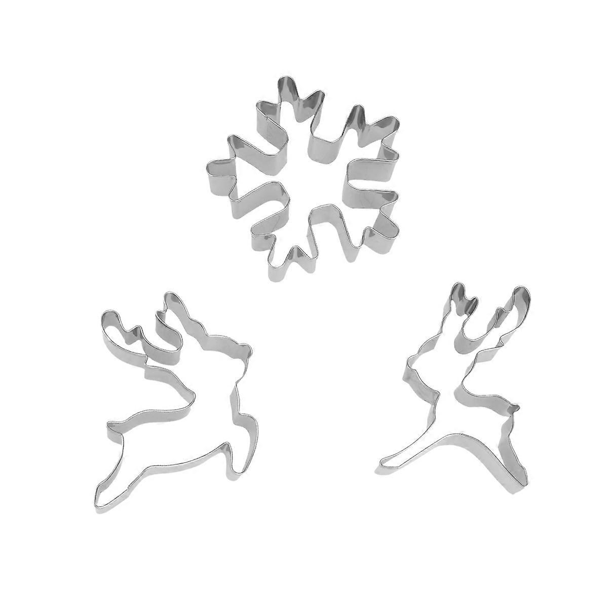 ケーキを飾る簡単な離型クリスマステーマ6個を飾るためのフォンダンモールド